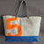 recycled boat sail bag large model made in france