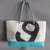 Bag made of recycled boat sail made in france