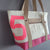 Recycled boat sail travel bag made in France