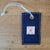 Luggage tag made in france from boat sails