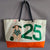 large sail bag painted by cécile colombo in boat sail made in france