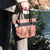 small handbag in recycled sailcloth les toiles du large in sailcloth made in france