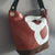 Maud recycled boat sail shoulder bag made in france