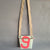 Mini shoulder bag made of recycled boat sail les toiles du large made in france