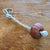 Floating boat sail key ring made in france