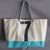 recycled boat sail tote bag large model made in france