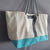 recycled boat sail tote bag large model made in france